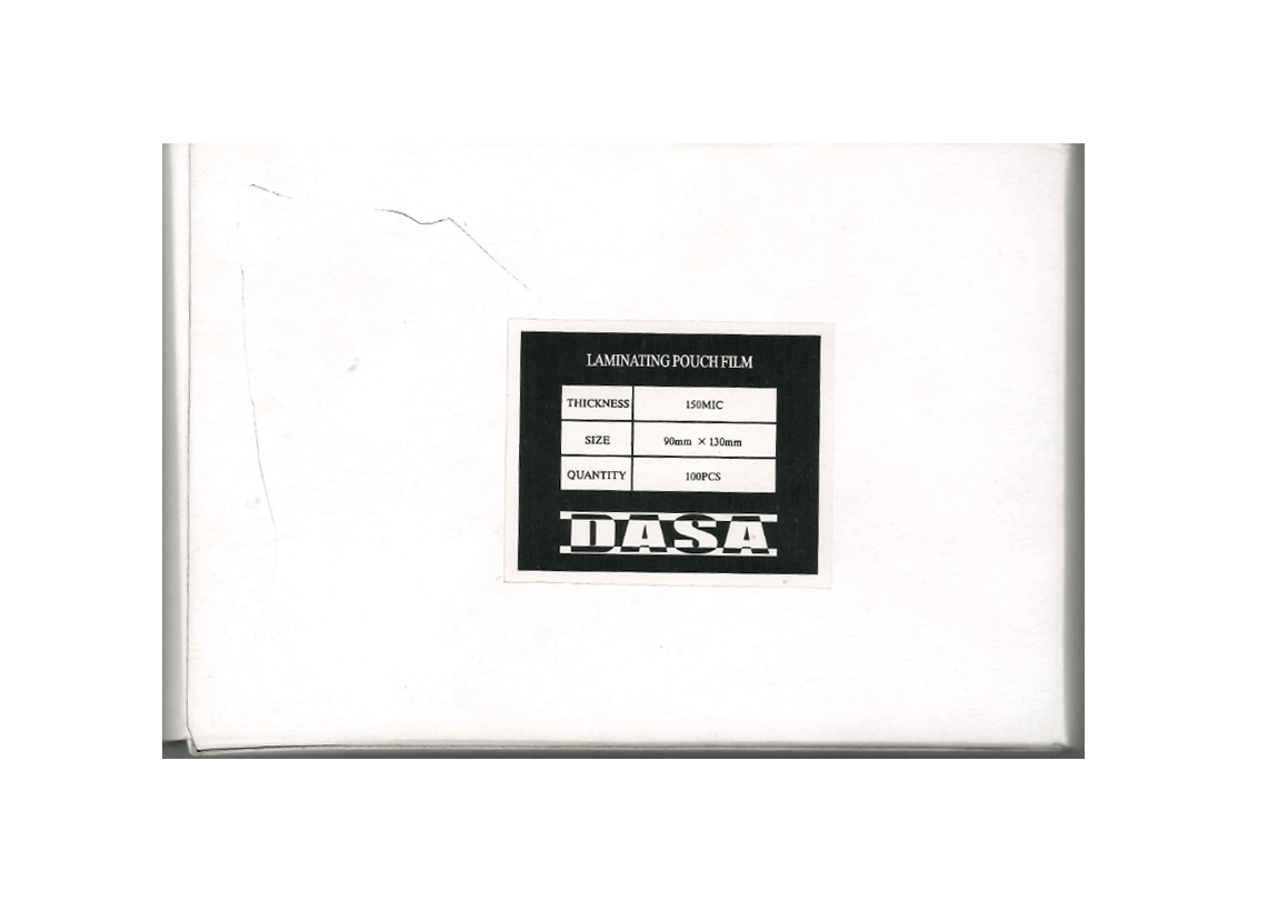 Pouch para Plastificar 90x130mm